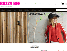 Tablet Screenshot of buzzy-bee.nl